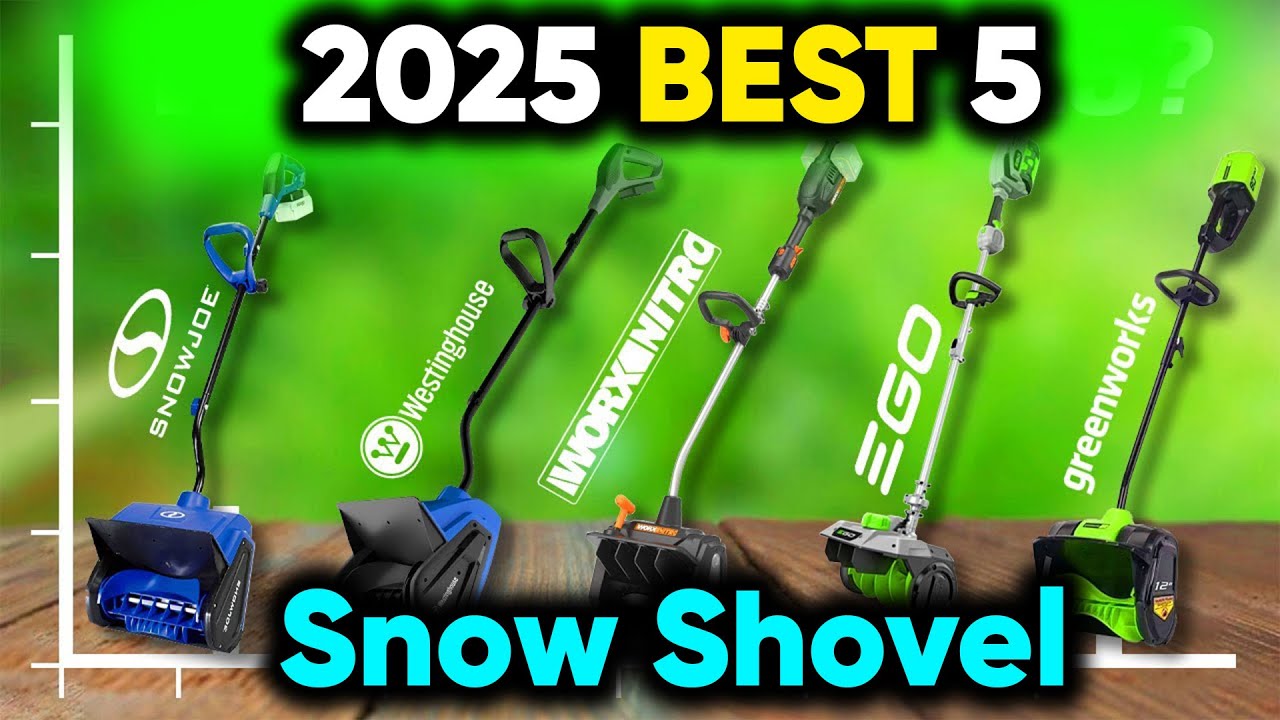 Best 5 Electric Snow Shovel 2025 (Don't Buy Until You WATCH This ...