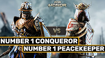 NUMBER 1 RANKED CONQUEROR VS NUMBER 1 RANKED PEACEKEEPER!