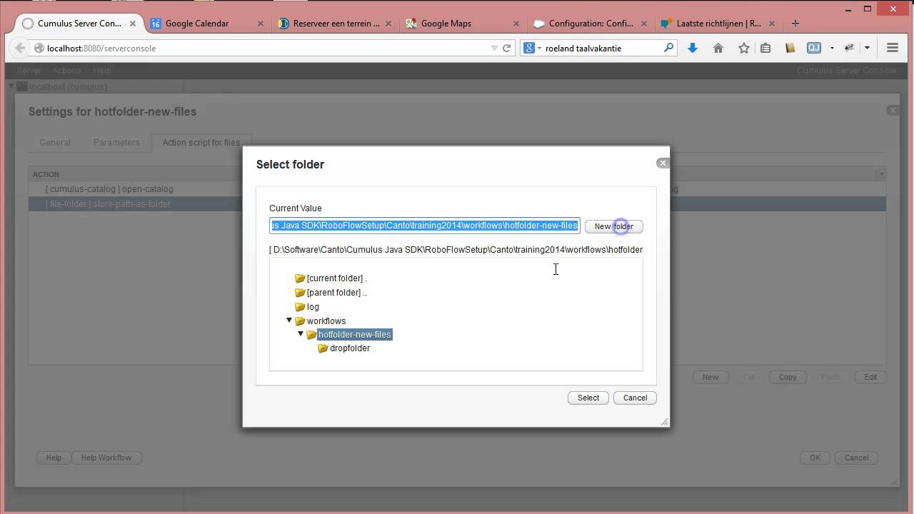 Canto Roboflow9 hotfolder template