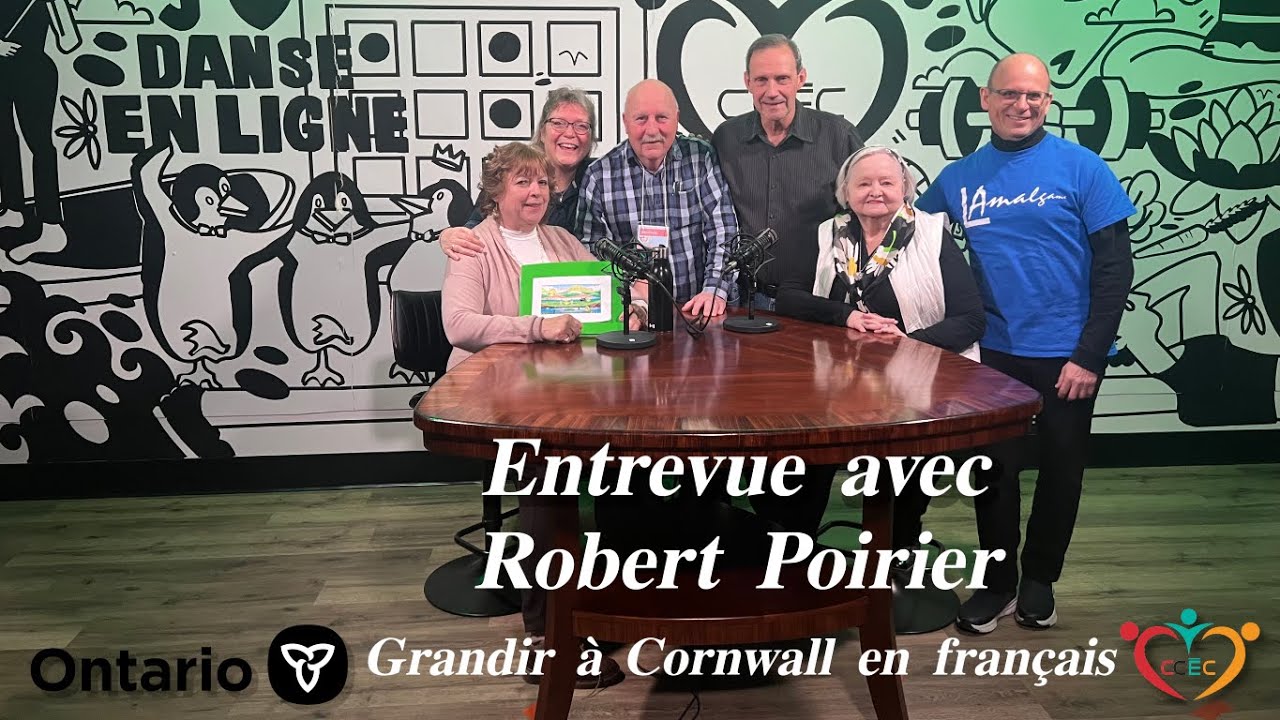 Les Balados De L'étang du CCÉC: Grandir à Cornwall en français :Avec Robert Poirier par Mario Gagnon
