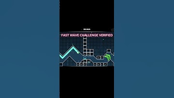 FAST WAVE CHALLENGE VERIFIED! (By me) Geometry Dash 2.2