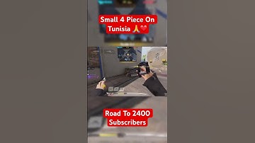 Small 4 Piece On Tunisia 🙏❤️ #codm #codmobile #callofdutymobile #callofduty #cod #sniping