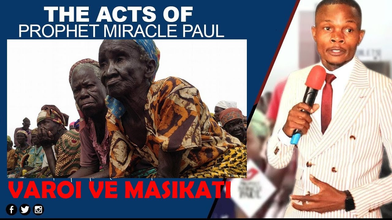 prophet miracle paul - Varoyi vaidya vanhu masikati takavamisa.