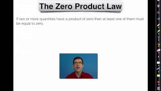 Common Core Algebra I.Unit #8.Lesson #6.The Zeroes of a Quadratic Common Core Algebra I.Unit #8.Lesson #6.The Zeroes of a Quadratic