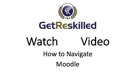 How to Navigate Moodle