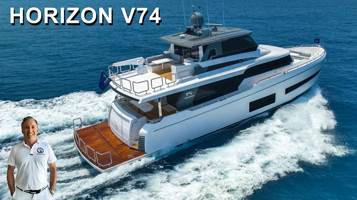 USD$4.5M HORIZON V74 2025 YACHT TOUR