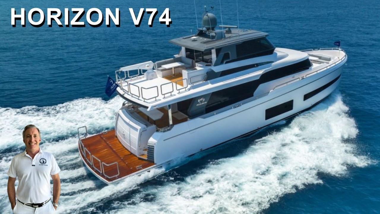 USD$4.5M HORIZON V74 2025 YACHT TOUR