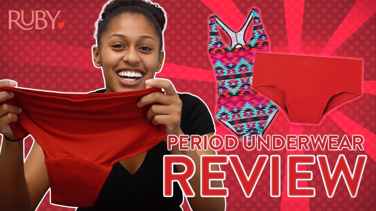 Period Underwear & Swimwear Test + Review from Ruby Love 💕 Pad