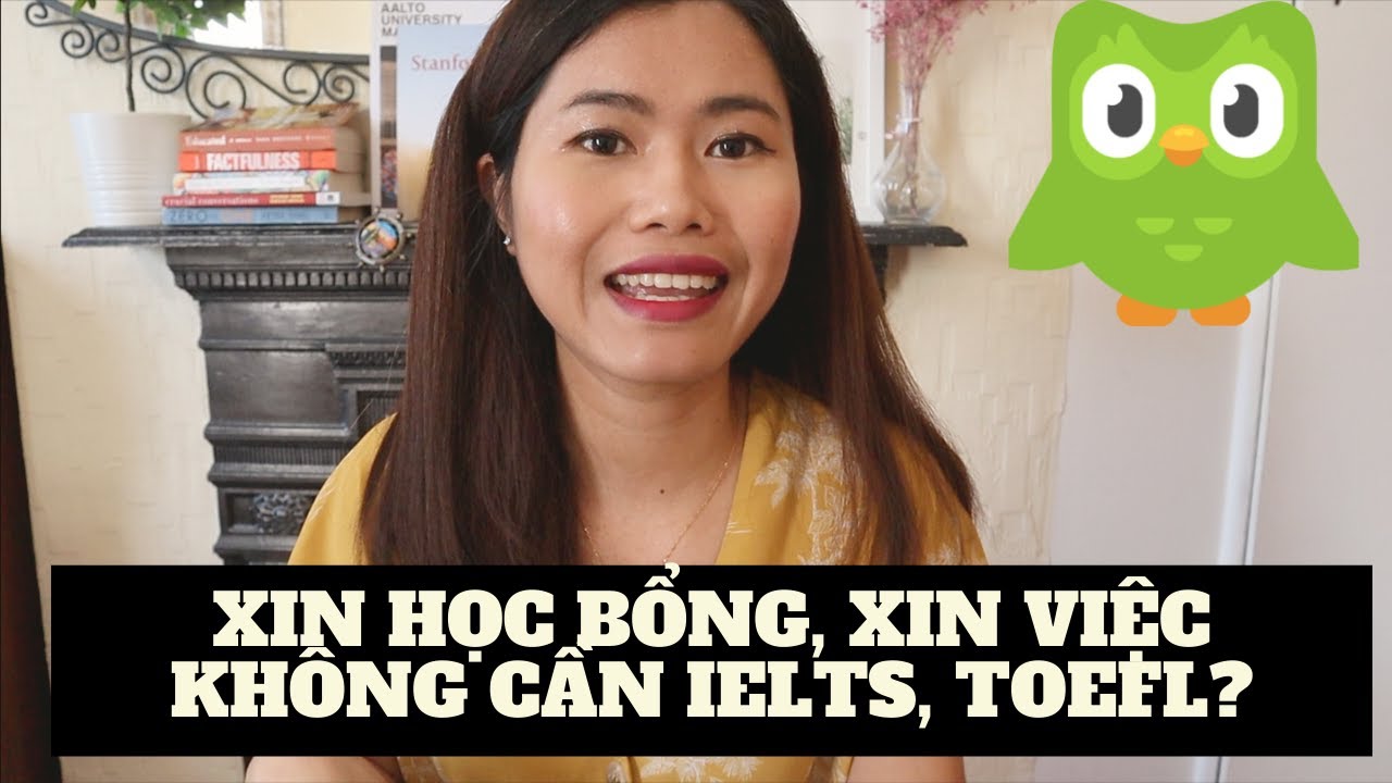 Học tiếng anh trên duolingo | Sự thật về xin học bổng không cần IELTS, TOEFL? Review Duolingo English test | HannahEd