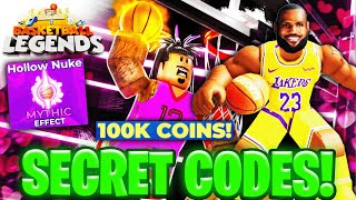 *NEW* ALL WORKING CODES FOR Basketball Legends IN 2025! ROBLOX Basketball Legends CODES