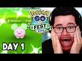 ALL Pokémon GO Fest 2021 Shiny Catches! [Day 1]