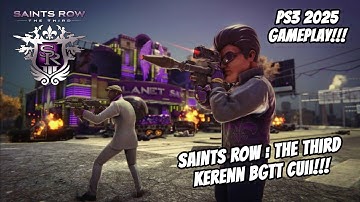 KEREN!!! | Saints Row : The Third PS3 Gameplay 2025