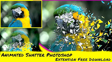 Animated Shatter Photoshop Extension Free Download | Sufian Amjad |