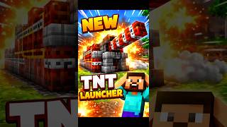 FASTEST TNT Cannon in Minecraft! (10 Seconds)🚀 #gaming #minecraft #tnt