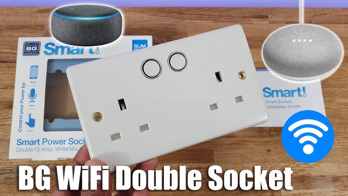 Smart WiFi Double Socket With USB by ENER-J Unboxing and Setup works with  Alexa / Google 