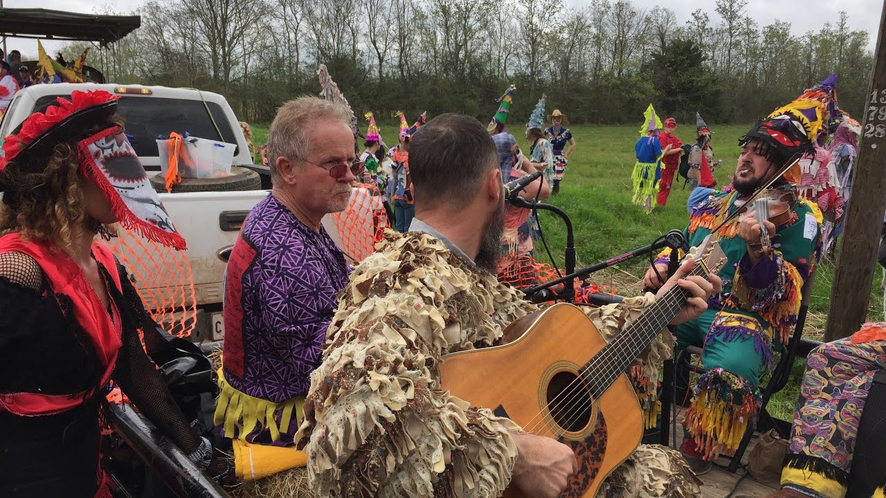 Faquetaique courir  - Eunice Mardi Gras 2017 - Jon Bertrand and Jessie Lege - Mardi Gras song