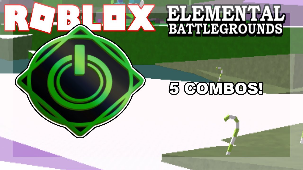 5 Type Of Technology Combos Roblox Elemental Battleground Youtube - roblox elemental battlegrounds technology showcase