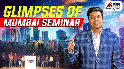 Glimpses Of Mumbai Seminar | Mohit Agarwal | All India Tour