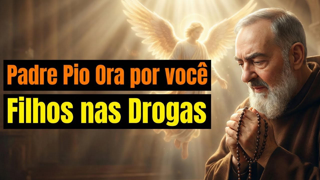 ⚠️ NÃO SE DESESPERE – FAÇA ESTA ORAÇÃO POR TEU FILHO NAS DROGAS COM PADRE PIO