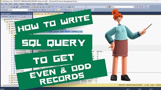 Oracle SQL Interview Question and Answer. - How to find the even and odd records in the table