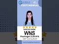 Placement Update | Student Success Story | Shreeja Learning Hub