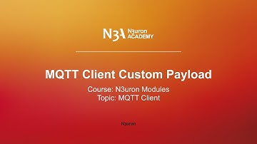 MQTT Client Custom Payload
