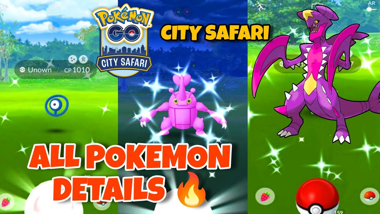 City Safari Event Pokémon Go 2023 🔥 New Shiny Pokemons Full Details 🔥 