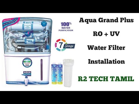 Aqua Grand RO water Filter Installation - YouTube