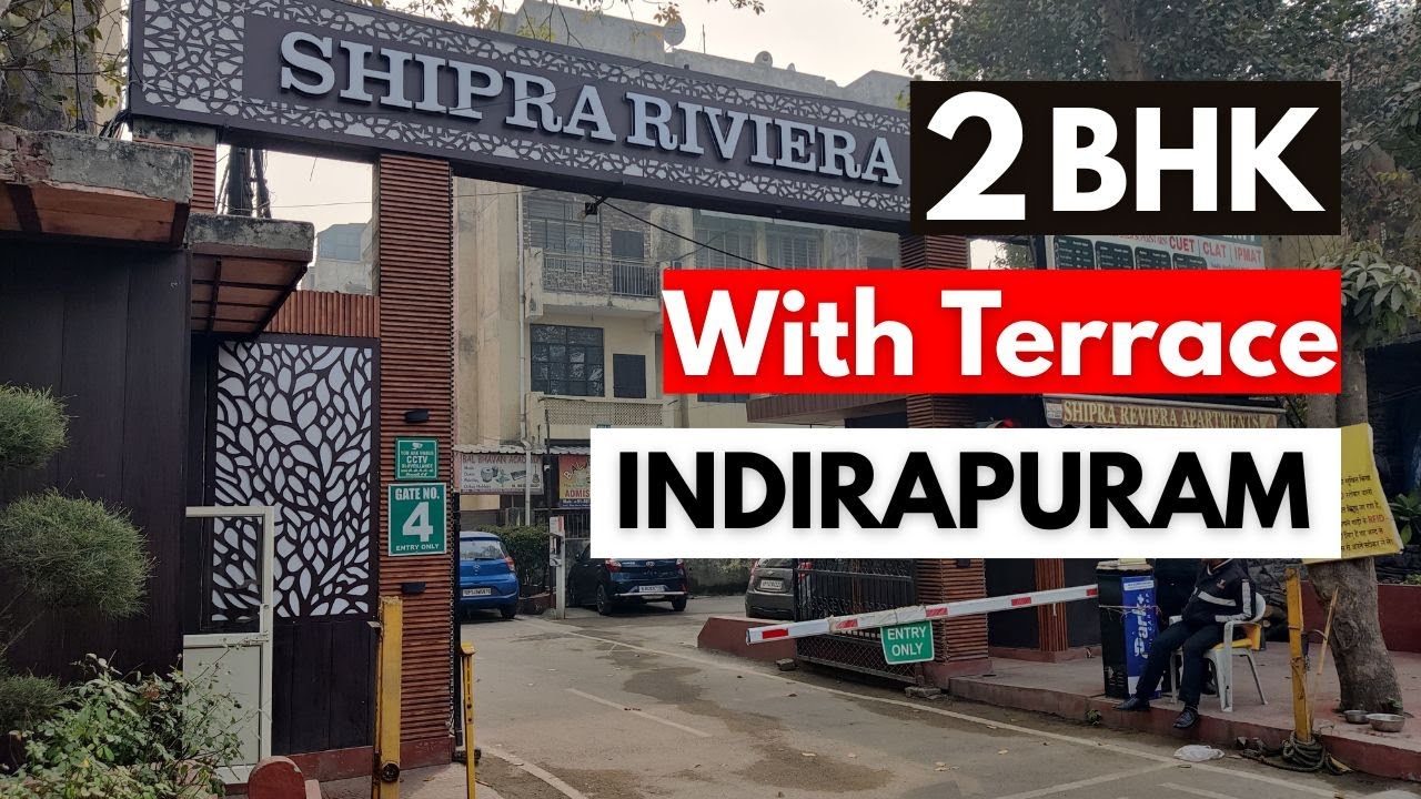 Most Affordable 2 BHK Flat with Terrace 🏡 | Shipra Riviera Indirapuram | Best Price 🤑