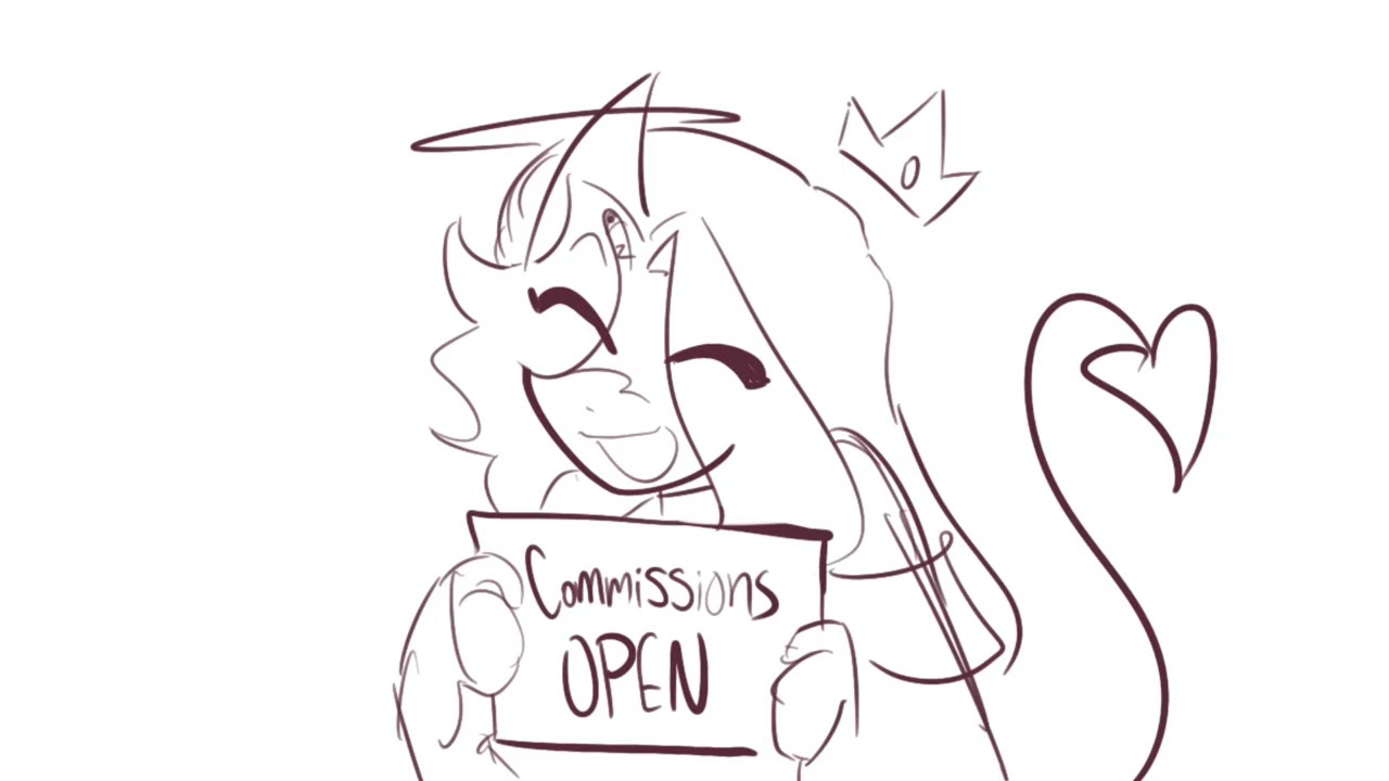 I've opened commissions! (Sloppily made video bc I just wanted to get my announcement out asap)