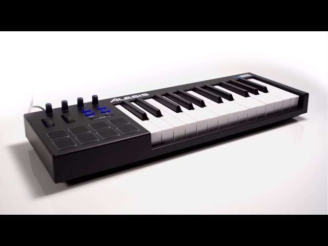 Alesis V25 USB/MIDI Keyboard Controller Overview - YouTube