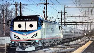 Harlow the Amtrak ACS-64 609