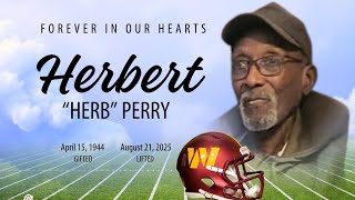Commemorating the life and legacy of Herbert Perry.
