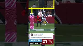 Arizona Cardinals Embarrassing Loss