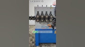 Rolling Door Spring Machine, Shutter Spring Machines, sjoy® sunjoy Machinery-SJCJ-8.0-1S, 496