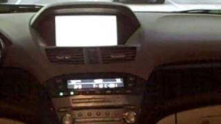 2009 Acura MDX rear entertainment