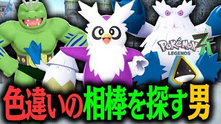 色違いデリバード厳選!!雪が降る公園で色違いポケモンを大量発生させて乱獲する男!!#10【ポケモンレジェンズ Z-A】