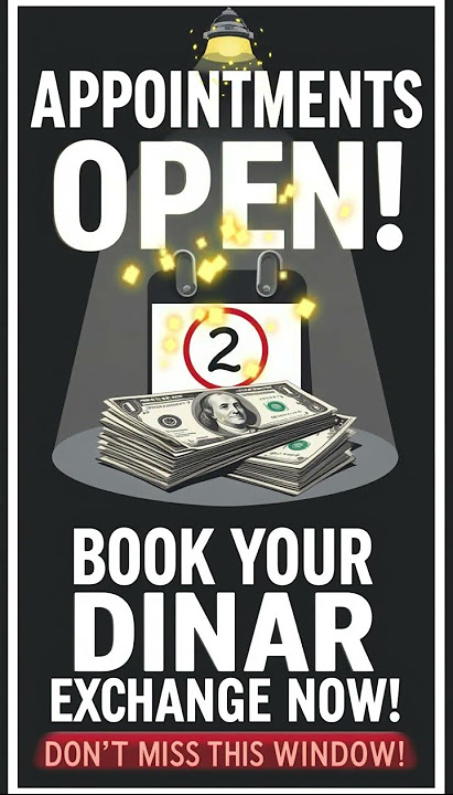 ✅ How to Make an Appointment to Exchange Iraqi Dinar ✅ IQD RV Exchange Process 2025 Explained