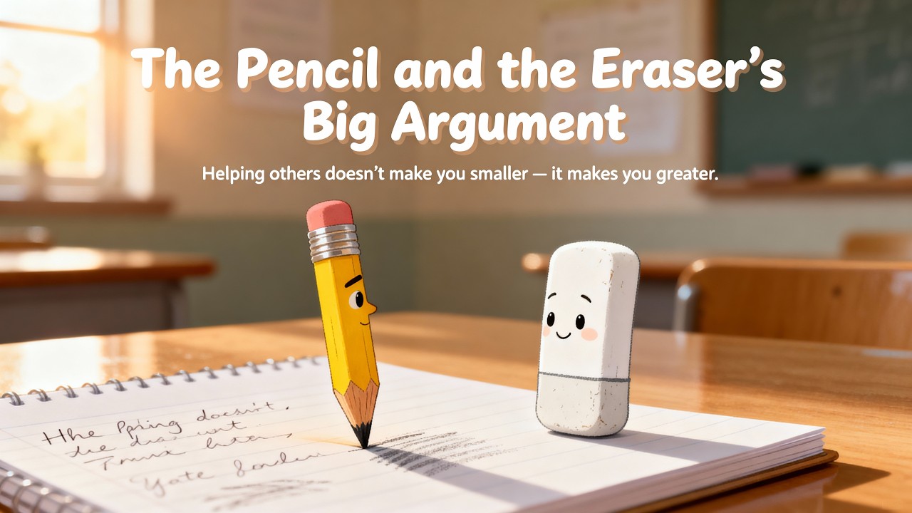 Карандаш и ластик | Лучшая история о дружбе для детей