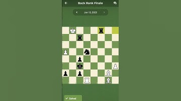 June 13th 2023 chess.com daily puzzle #shorts #chess #chesspuzzle