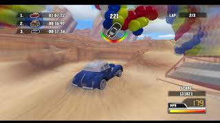 Cars: Race-O-Rama (Wii) - Philip on Radiator Springs Circuit