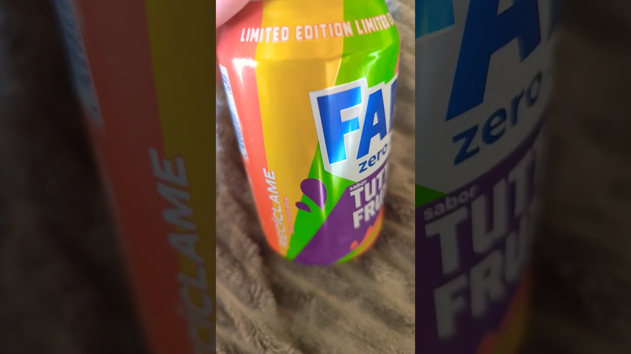 Fanta all fruits limited edition🧃🍊🍎