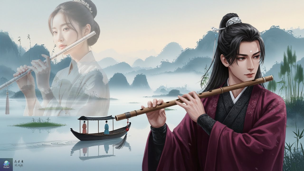Chinese Zen Music 🍃 Guzheng, Erhu & Bamboo Flute 🍃 Deep sleep, relax ...