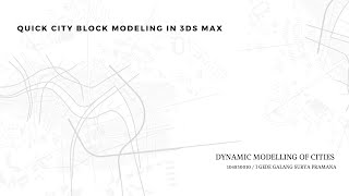 Quick City Block Modeling in 3ds Max