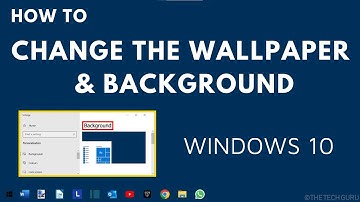 How To Change Wallpaper In laptop | Windows 10