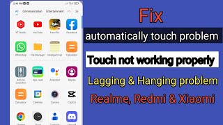 How to fix Automatic touch problem | laggin&Hanging problem | Realme, Redmi & Xiaomi