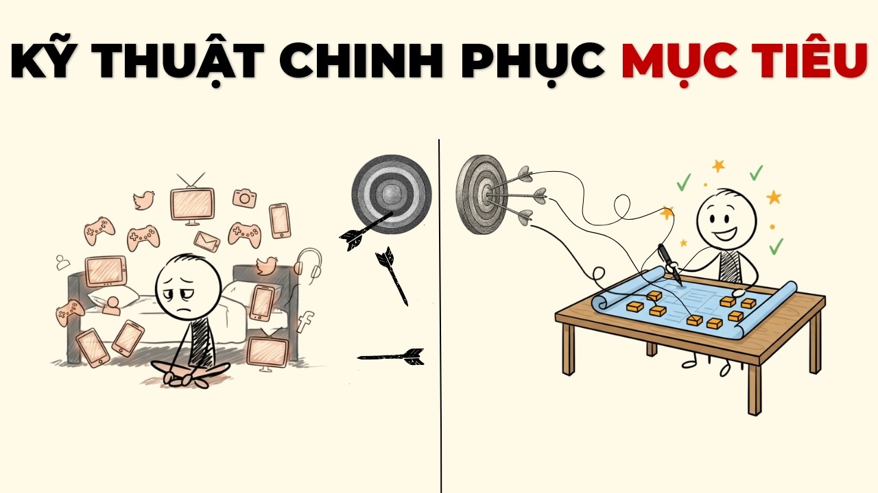 Cách xây dựng HỆ THỐNG NĂNG SUẤT để thật sự đạt được MỤC TIÊU (BẤT CHẤP MỌI TRỞ NGẠI)