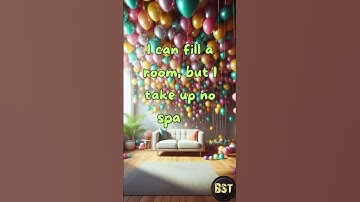 Riddle Challenge: "I Can Fill a Room, But I Take Up No Space"