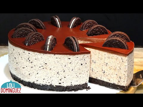 TARTA DE QUESO CON GALLETAS OREO (OREO CHEESECAKE)