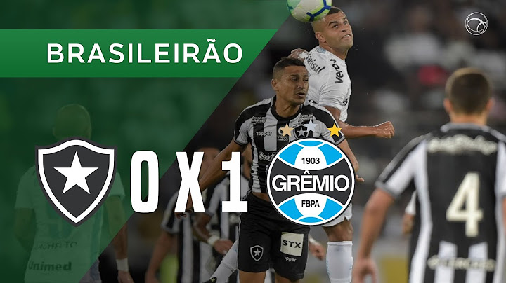 BOTAFOGO 0 X 1 GRÊMIO - GOL - 12/06 - CAMPEONATO BRASILEIRO